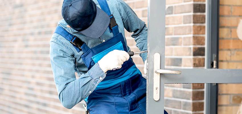 Pivot Storefront Door Locks Installation in Pleasanton, California