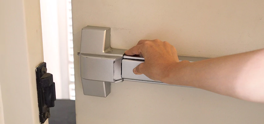 Roller Gate Panic Bar Installation in Pleasanton, California